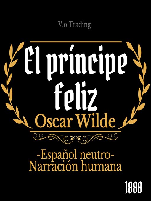 Cover image for El príncipe feliz